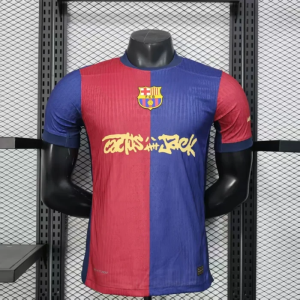 FCB HOME TRAVIS SCOTT PLAYER VERSION JERSEY 2025/26